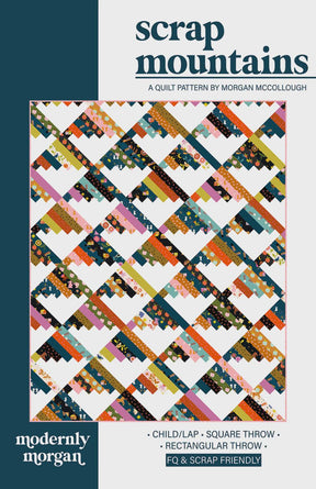 Scrap Mountains # MM-035 From Modernly Morgan By Morgan McCollough 3 sizes