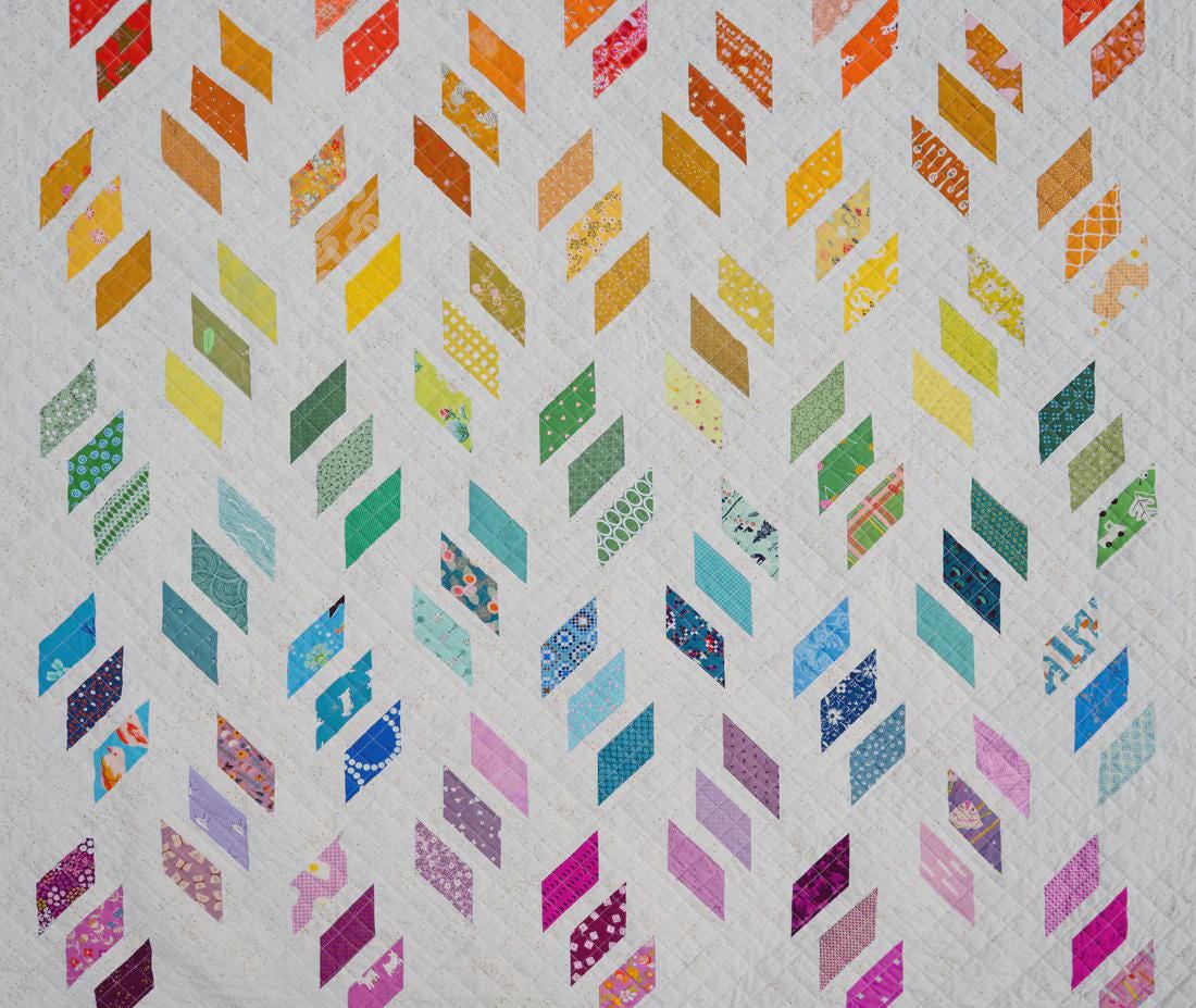 The Sybil Quilt Paper Pattern KTQ188 by Kitchen Table Quilting 5 sizes