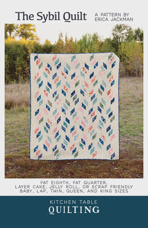 The Sybil Quilt Paper Pattern KTQ188 by Kitchen Table Quilting 5 sizes