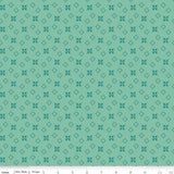 Piece and Plenty Sea Glass Backyard Yardage C15875-SeaGlass by Lori Holt for Riley Blake Designs sold by 1/2 yard increments