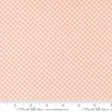 The image is a fabric with a pink and white checkered pattern.