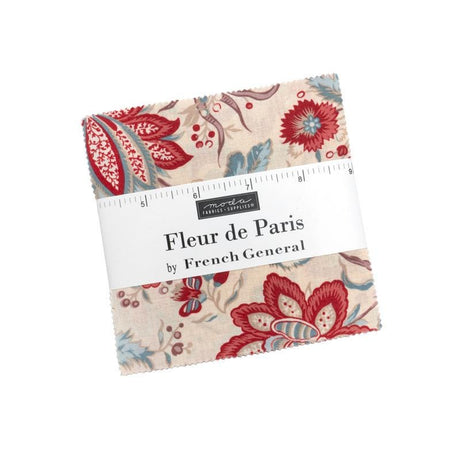 Fleur de Paris Charm Pack 13990PP by French General for Moda Fabrics