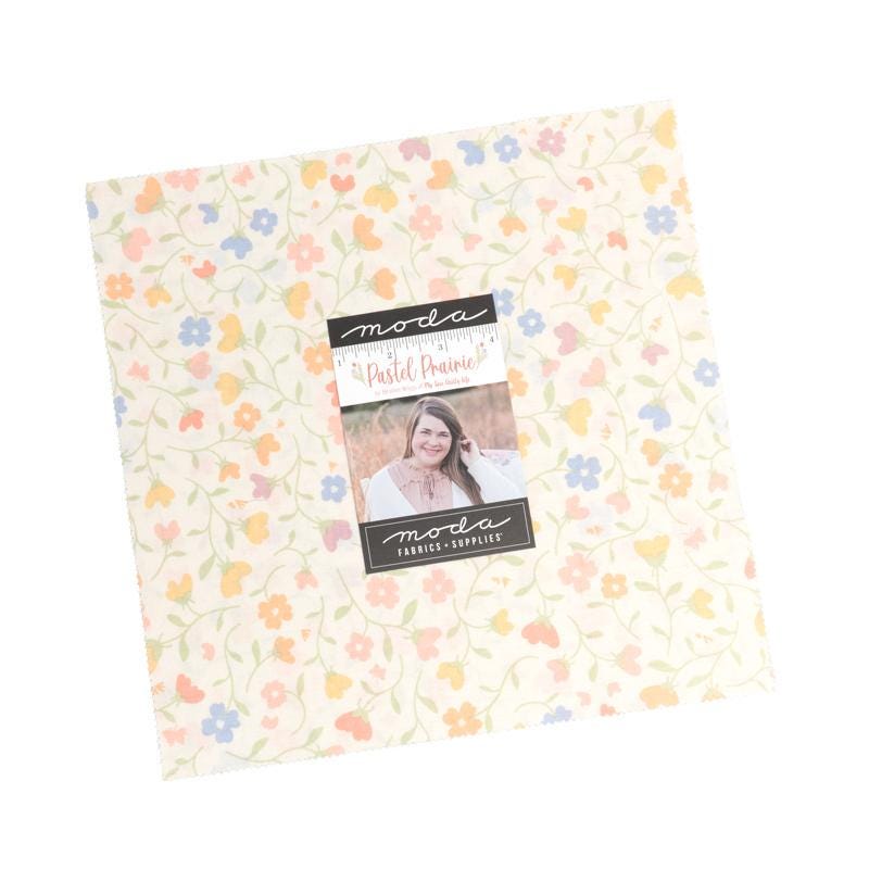 Pastel Prairie 10" Charm Pack 31780LC By Gingiber for Moda Fabrics