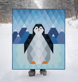 Percy the Penguin quilt pattern TQL10037 by Krista Moser of the Quilted Life