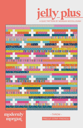 Jelly Plus MM-036 PAPER Quilt Pattern for Modernly Morgan