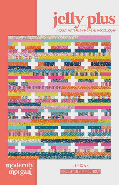 Jelly Plus MM-036 PAPER Quilt Pattern for Modernly Morgan