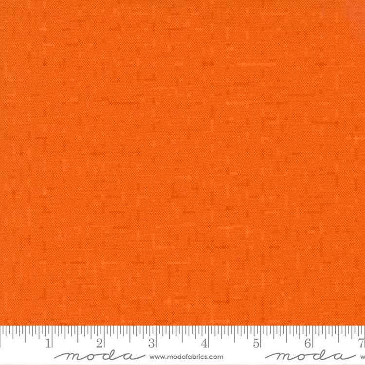 Bella Solids Orange Yardage by Moda Fabrics 9900-80 Sold in 1/2 yard increments