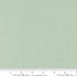 The image is a close-up of a fabric with a striped pattern in a light green color.