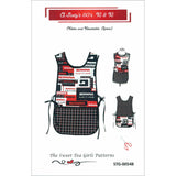 A Sixty's Retro and Reversible Apron by The Sweet Tea Girls Patterns STG-0054B