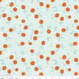 Homage Oranges Washed Denim Sold In 1/2 Yard Increments Cut Continuously