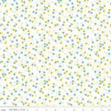 Homage Ditsy Floral White Sold In 1/2 Yard Increments Cut Continuously