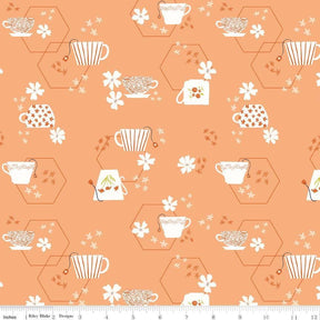 Homage Tea Time Marmalade Sold In 1/2 Yard Increments Cut Continuously