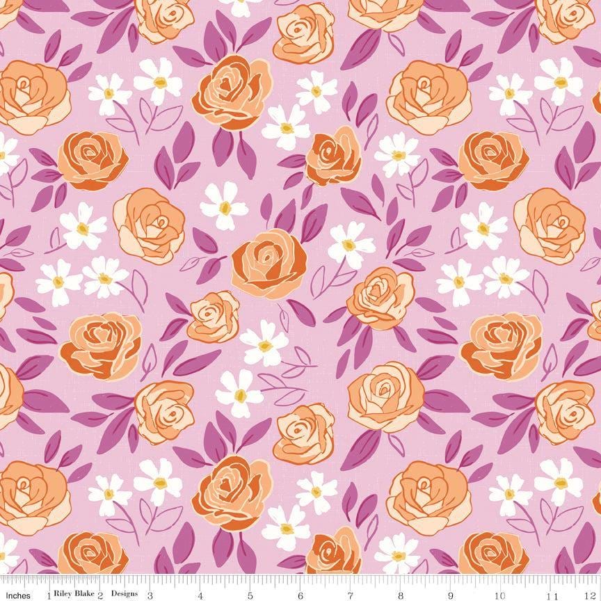Homage Main Lavender Sold In 1/2 Yard Increments Cut Continuously