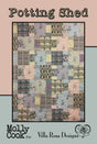 Potting Shed Pattern Card by Villa Rosa Designs finished size 54" x 73"
