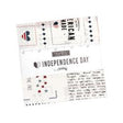 Independence Day 5" Charm Pack 55720PP by Sweetwater for Moda Fabrics - 42 Piece - Sweetwater Designer Mini Charms bin XX