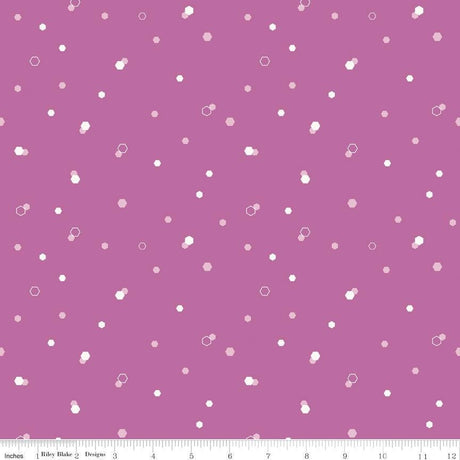 Homage Hexi Fuchsia Sold In 1/2 Yard Increments Cut Continuously