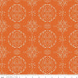 Homage Doilies Pumpkin Sold In 1/2 Yard Increments Cut Continuously