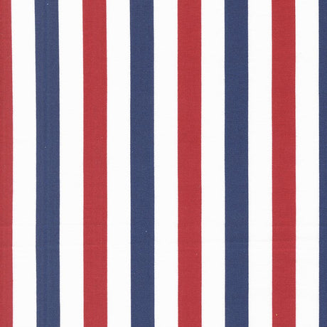 a repeating pattern of vertical stripes in red, white, and blue.