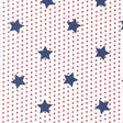 a pattern of red and white stars on a white background.