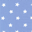 a pattern of white stars against a blue background.