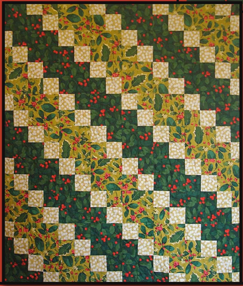Lovers Lane Quilt Pattern by Pat Fryer for Villa Rosa Designs 48 x 54