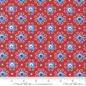 Star Spangled Bandana Rocket by April Rosenthal 24173-15 for Moda Fabrics Sold in 1/2 yard increments (Copy) - Star Spangled Bandana