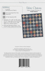 Prairie Blossom Printed Quilt Pattern WS48 by Wendy Sheppard 63" x 73"