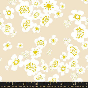 Paper Cuts 2 Hana Florals Retro Hawaiian Yardage RS1110-11 by Rashida Coleman-Hale Sold in 1/2 yard increments cut continuously