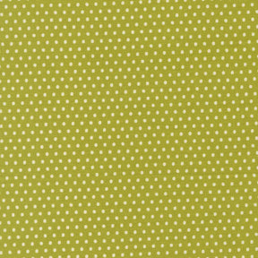 a repeating pattern of green polka dots on a light green background.