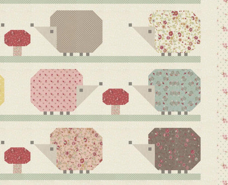 Pincushion Friends Quilt Kit WS102kit final size 51" x 54" Skill Level Confident Beginner