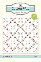 Snippets 2 Paper Pattern by Bonnie Olaveson of Cotton Way CW1018