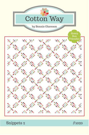 Snippets 2 Paper Pattern by Bonnie Olaveson of Cotton Way CW1018