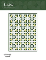 Hester Quilt Paper Pattern SS235 by Suzanne Jackman for Splendid Speck 3 sizes Baby, Throw and Queen