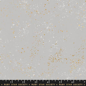 Speckled Metallic Dove Yardage RS5027 59M by Rashida Coleman-Hale for Ruby Star Society Sold in 1/2 yard increments cut continuously