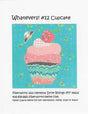 Whatevers! #12 Cupcake Pattern by Laura Heine Pattern makes collage quilt that measures 8 x 8