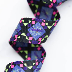 Webbing 1.5" Dragonfly Pixels SSCWEB 67 by Stitch Supply sold by the Yard
