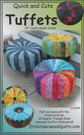 Quick and Cute Tuffets Pattern Only EUQ304 by Erin Underwood Quilts