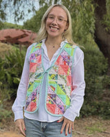 Britney Vest Pattern - MM197L by Melly and Me 3 variations Sizes XS-XXXXL