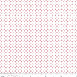 Red Dot on White Yardage by Riley Blake Designs - C660-80 Red