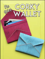 The Quick Corky Wallet Pattern by Sassafras Lane SASSLN 0062 Finished Size 5" x 3 1/2" Bin MP