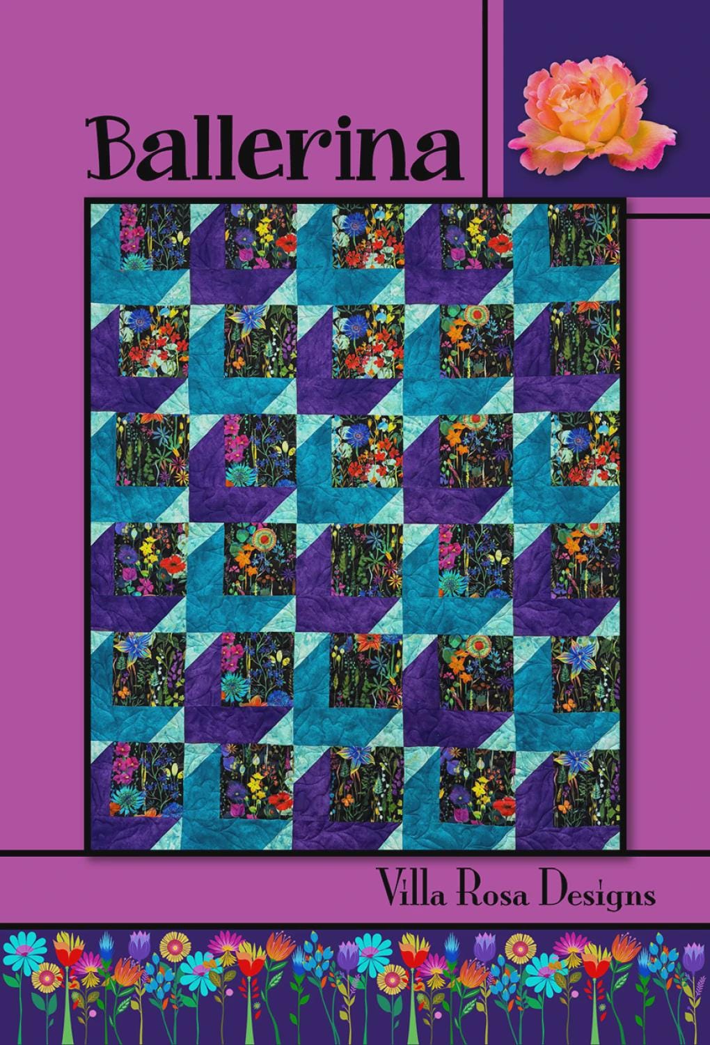 Villa Rosa Pattern Card Set for February 2026 Patterns Set includes 5 printed pattern cards in the set