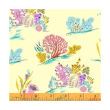 Malibu Heather Ross Coal Blue for Windham Fabrics 52147-20 Sold in 1//2 Yard increments