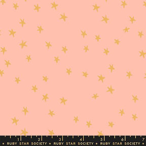 Starry New Peach by Alexia Abegg RS4109-68 for Ruby Star Society Sold in 1/2 yard increments