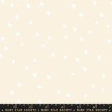 Starry New White on Natural by Alexia Abegg RS4109-65 for Ruby Star Society Sold in 1/2 yard increments