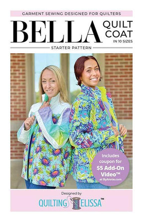 Bella Quilt Coat PBA QE101 Sewing Pattern by Annie