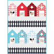 Fences Quilt Pattern GB021 by Gingiber 48" x 62"