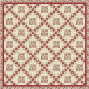 Parc Monceau Quilt Pattern FP003 by French General 76" x 76"