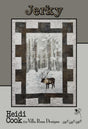 Jerky Quilt Pattern Card by Heidi Cook for Villa Rosa Designs finished size 43" x 60"