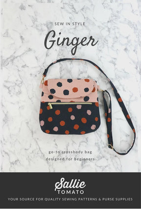 Ginger Crossbody Bag Pattern by Sallie Tomato LST128