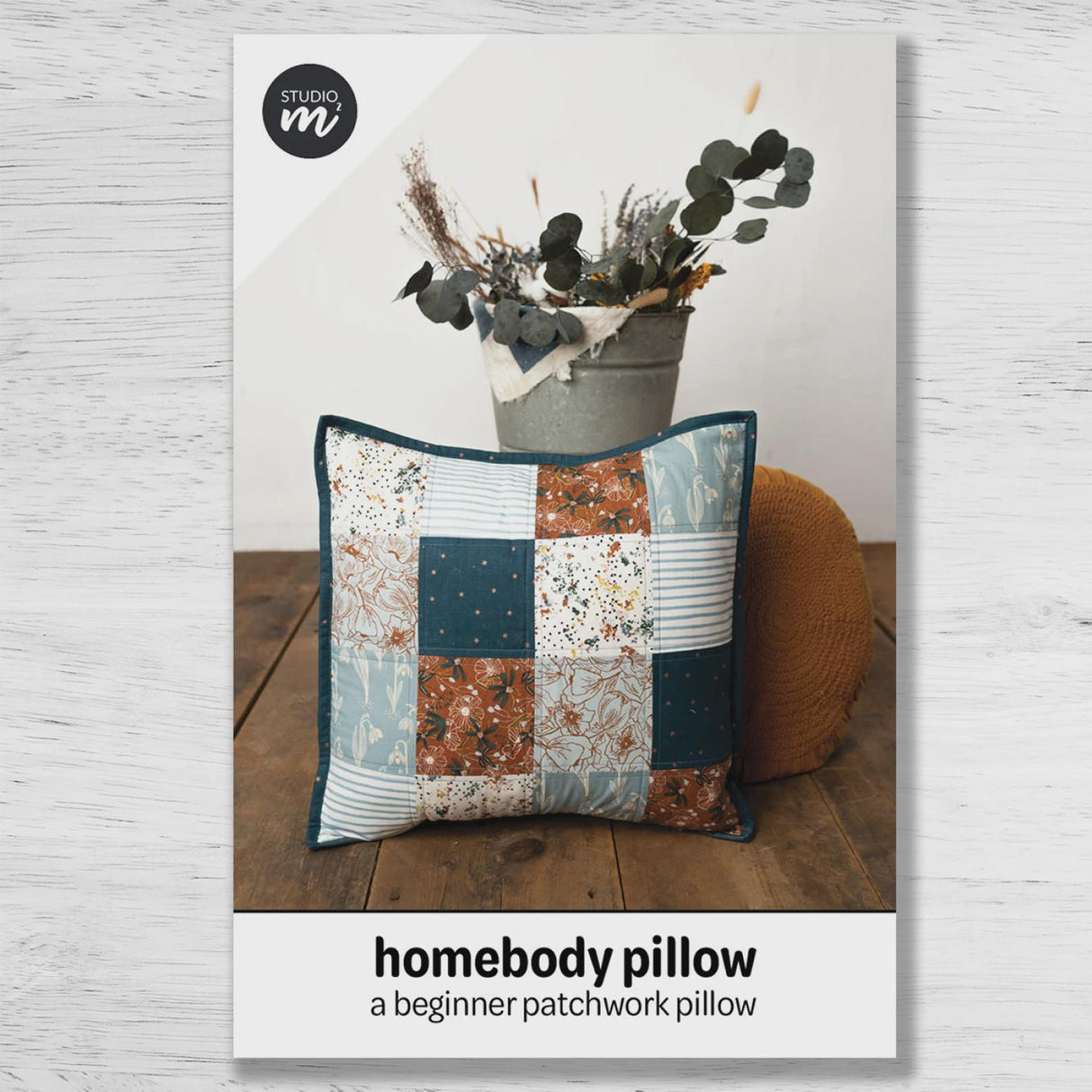 Homebody Pillow Pattern by Studio M Squared SMSH001